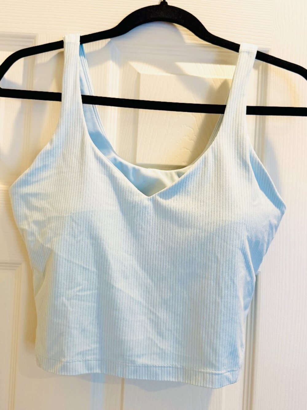 Lululemon Align light blue tank top